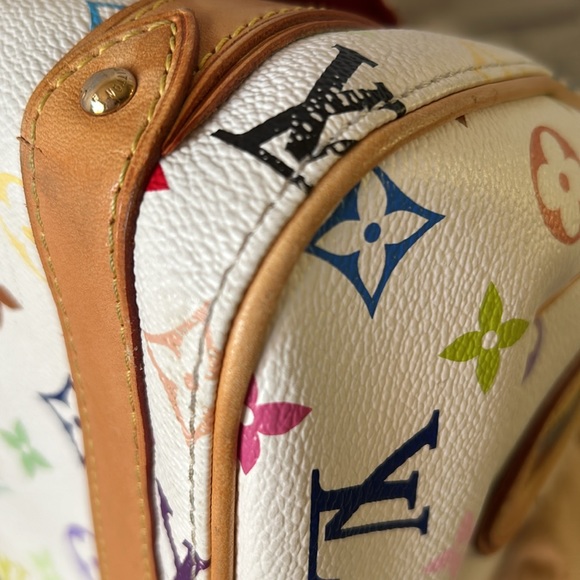 Louis Vuitton Multicolor Blanco Monogram Priscilla Bag - Picture 5 of 8